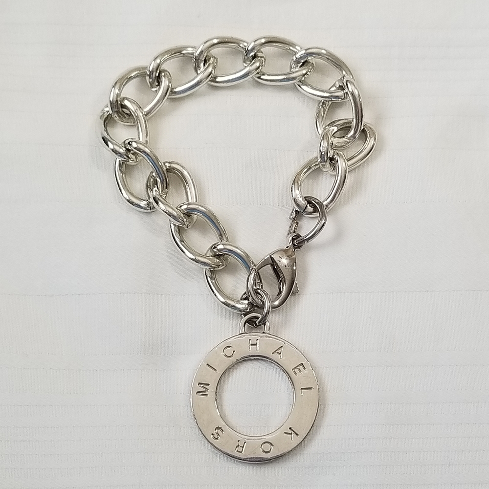Michael Kors Silver Charm Bracelet